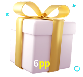 Receba seus bônus de boas-vindas no 6pp