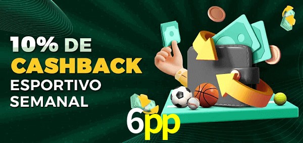 10% de bônus de cashback na 6pp